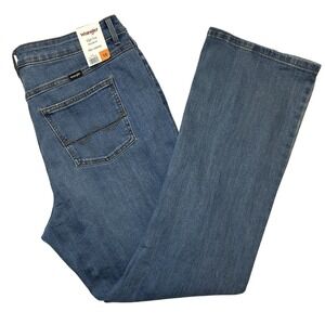 Wrangler‎ High Rise Bootcut Jeans Size 16 Medium Wash Denim Classic